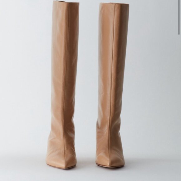 Tibi Shoes - Tibi Collier Leather Boot